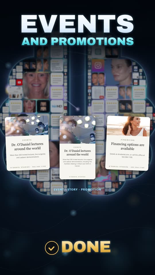 Event and promotion cards