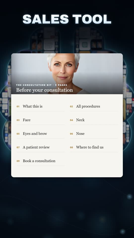 A consultation guide for a procedure