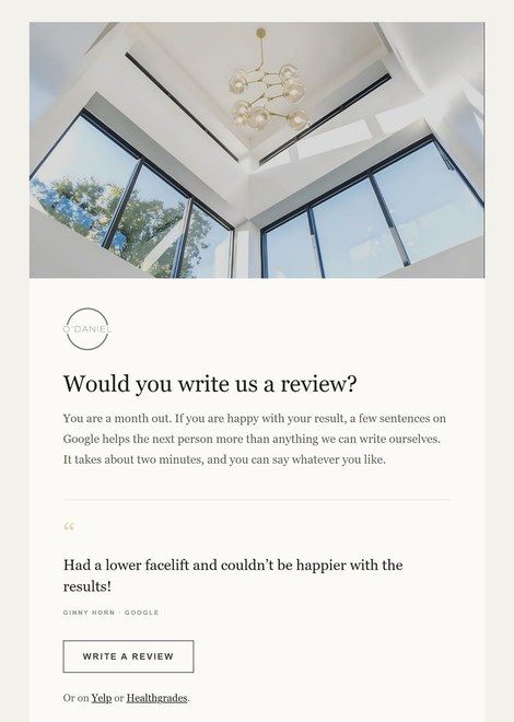 Review request, day 30