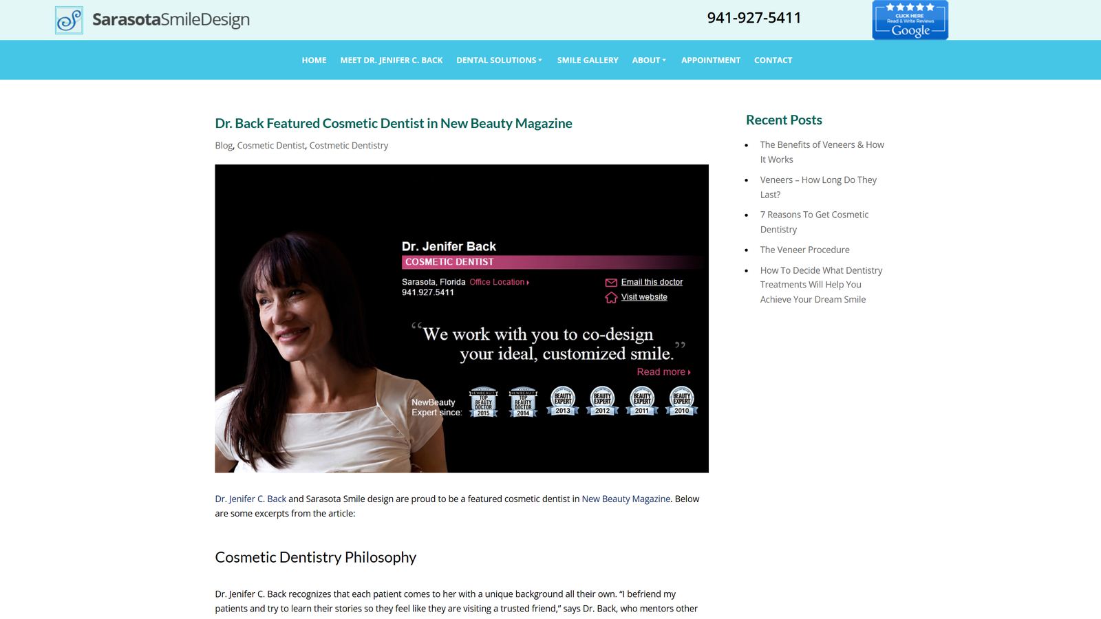 Old article, desktop