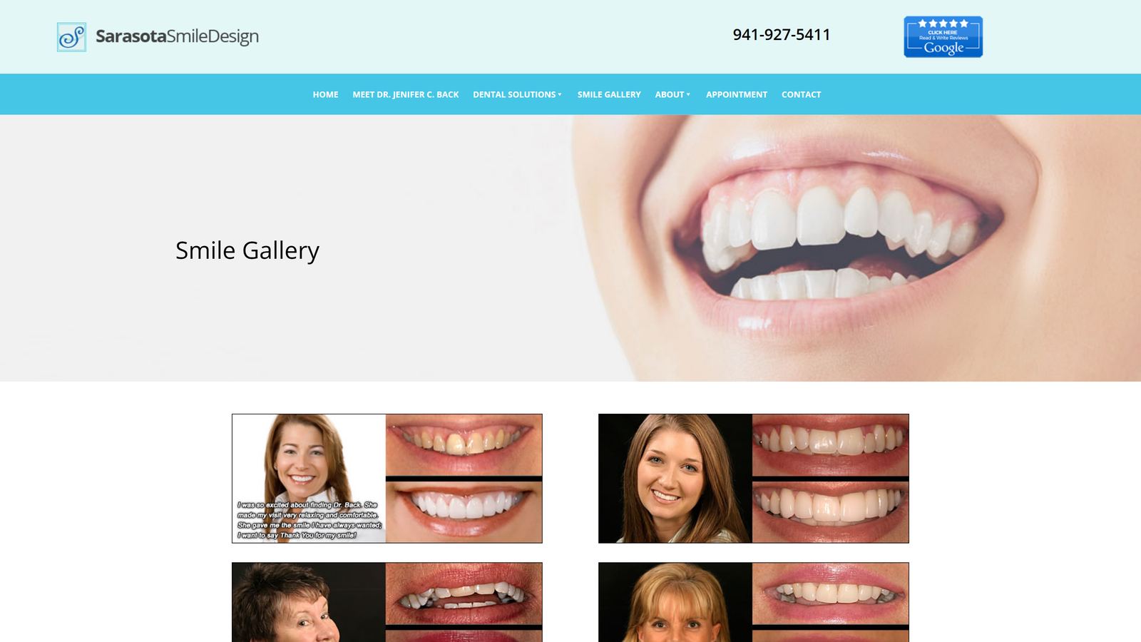 Old smile gallery, desktop