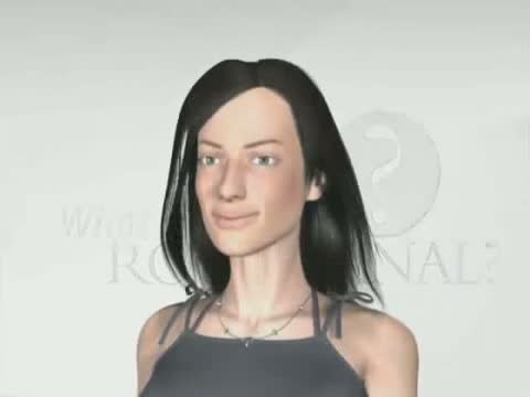 Frame from the old site's root canal video